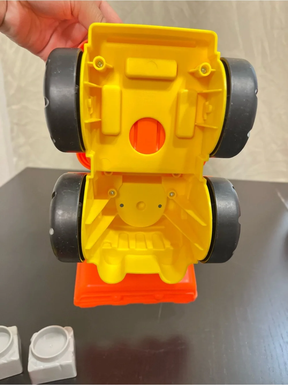 Fisher-Price Little People Builders Build 'n Drive Front Loader Construction Toy